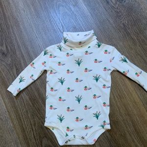 TBBC mallard print turtleneck !